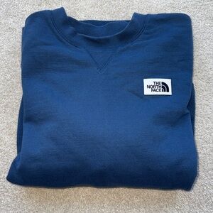 The North Face Navy Blue Crewneck Sweatshirt